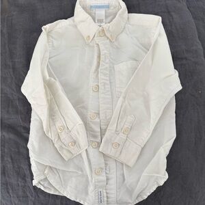 Janie and Jack White Button Down Shirt